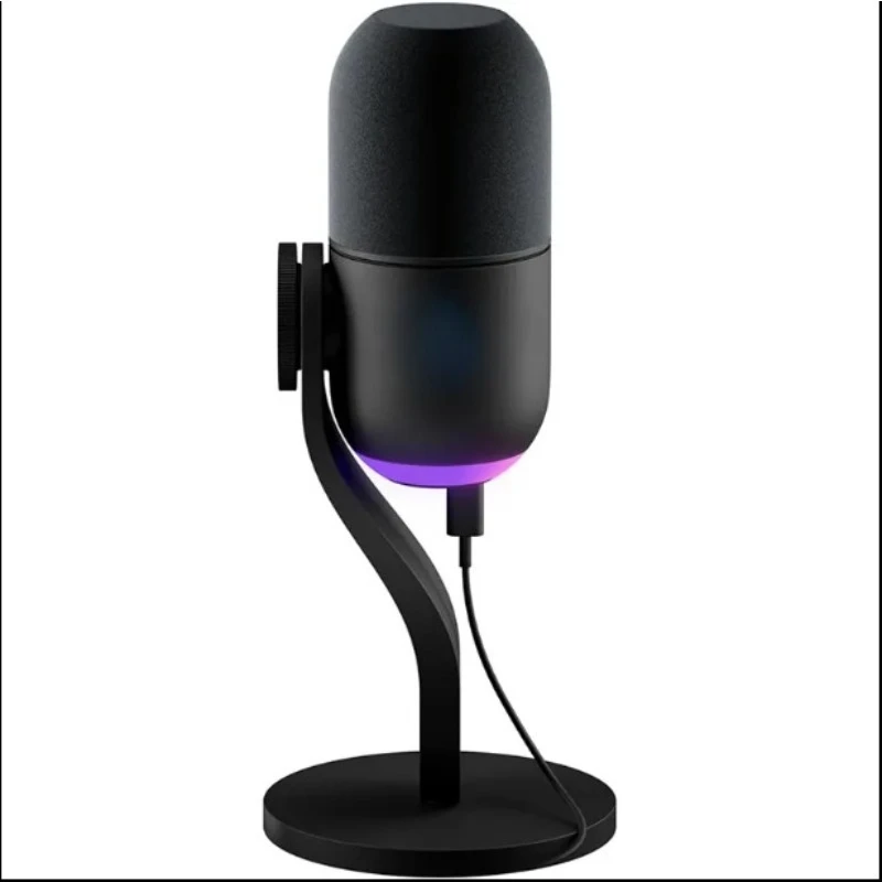 Gaming Microphone USB Dynamic RGB Microphone Professional Karaoke Recording