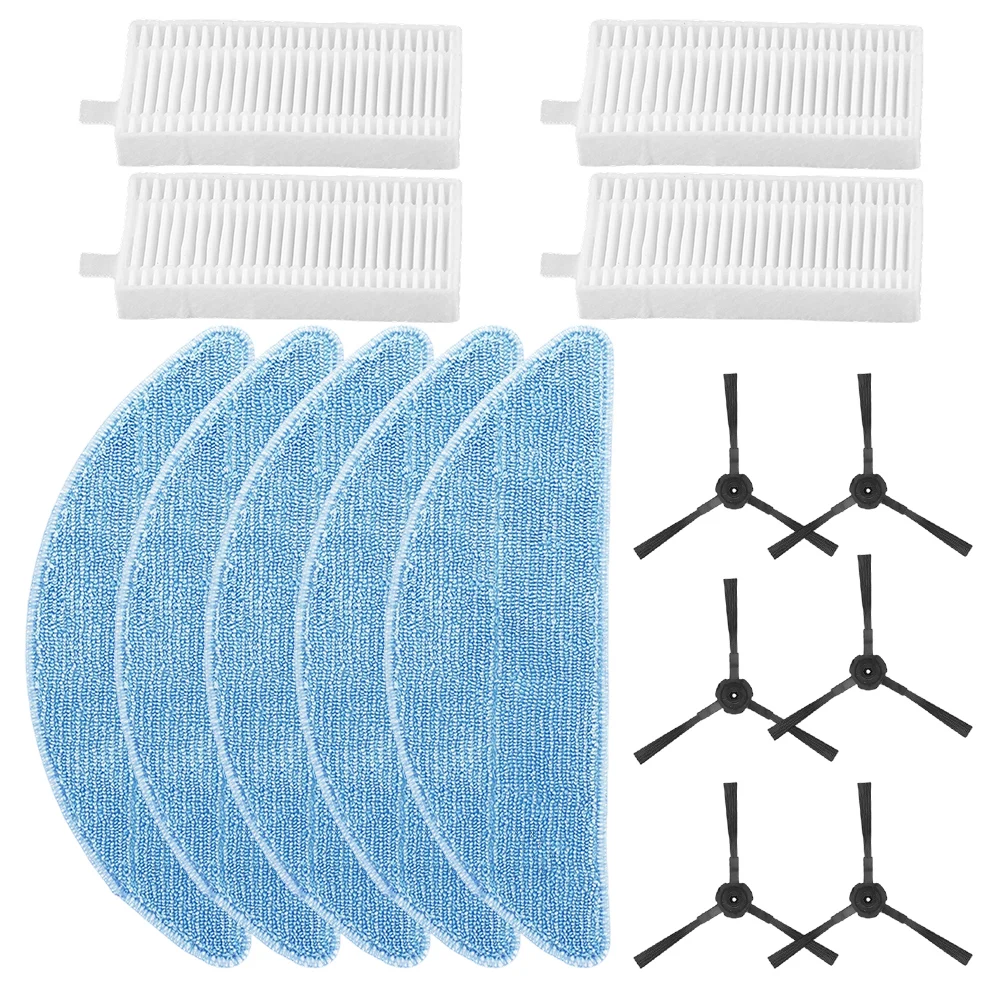 ilife-a12-プロ自己空ロボットサイドブラシ-hepa-フィルターモップパッド掃除機家庭用クリーニングアクセサリー