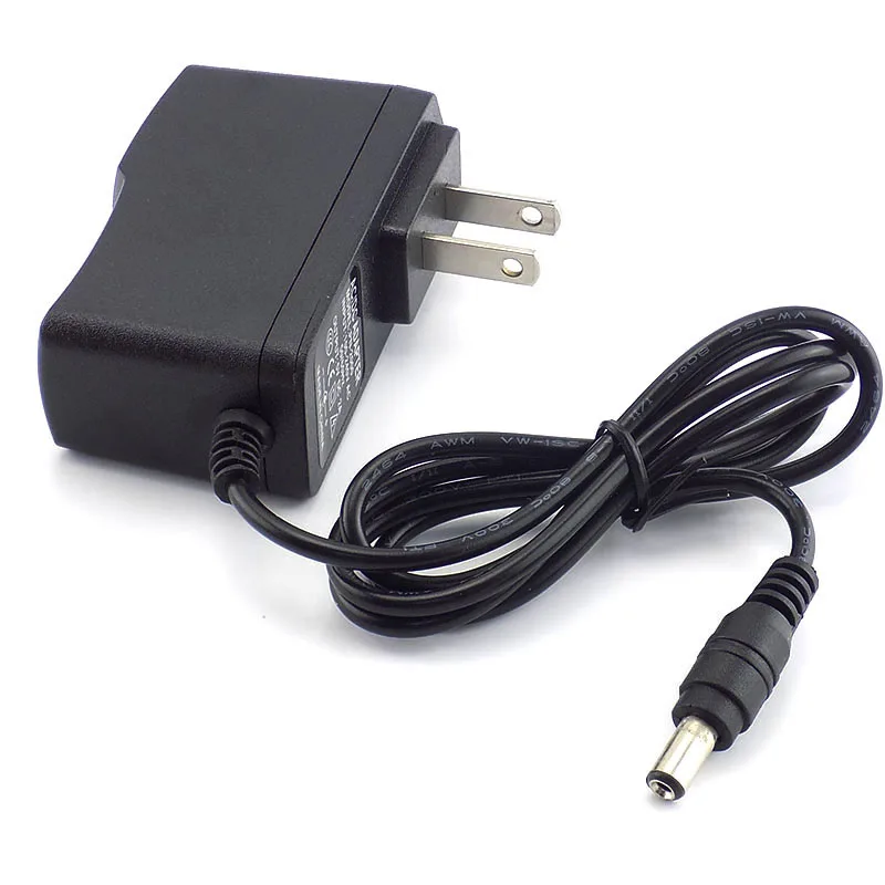 5V 2A 2000ma AC to DC Power Supply Adapter Wall Charger for Led Strip Light Lamp CCTV Camera EU AU US PLUG 5.5MM*2.1mm D5