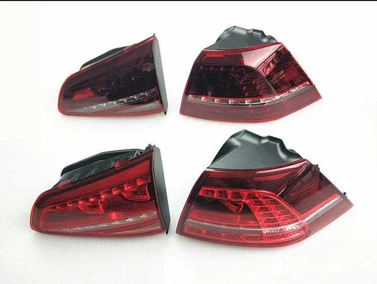 eOsuns Rear Lamp DRL+Brake+Park+Signal led light for Volkswagen Golf 7 Taillights 2013-2014 Golf7 MK7 LED Tail Lamp