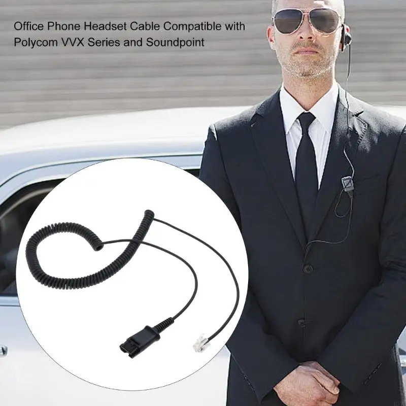 H37B Office Phone Hearsets Кабель для гарнитур до J100, 1600, 9600