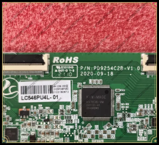 1pc 55-inch 4k technical modification broken y logic board lc546pu4l-01 downward pressure interface new tool accessories