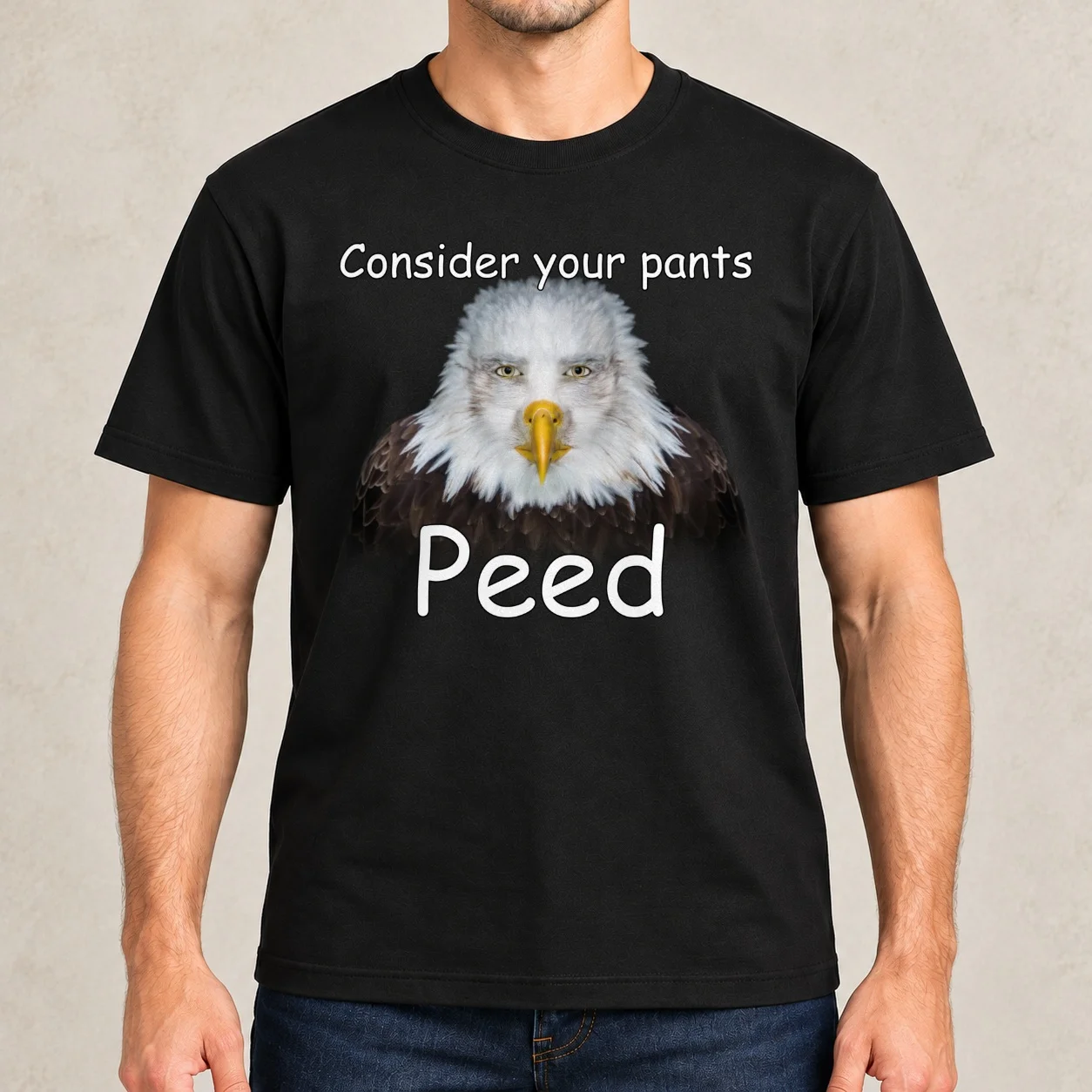 Consider your pants Peed Shirt T-Shirt anime t shirts for man t shirt man cotton T-Shirt