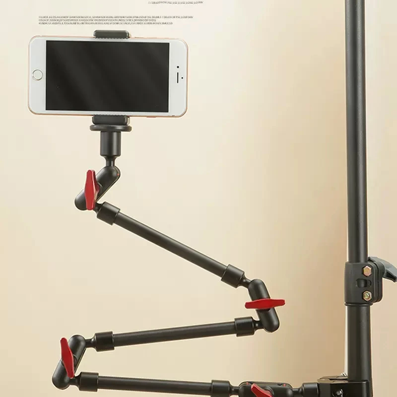 32 Inch/82 Cm Adjustable Articulated Friction Arm, Suitable for LED Lights/microphones/cameras Phone Stand IPad Holder Xiaomi