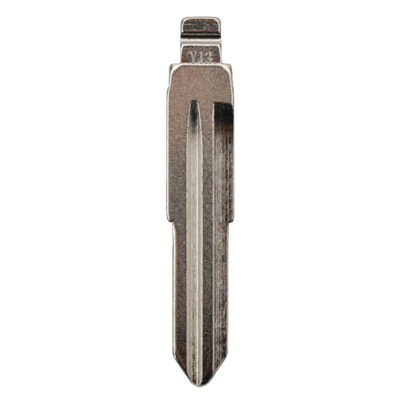 10pcs Y13#  MIT8 Metal Blank Uncut Flip Remote Key Blade For Mitsubishi For Keydiy KD Xhorse VVDI JMD