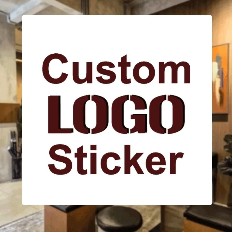 Any Picture Custom Stickers Bookstore Cafes And Reading Spaces For Wall Signage Brand Display Commercial Advertising Campaigns