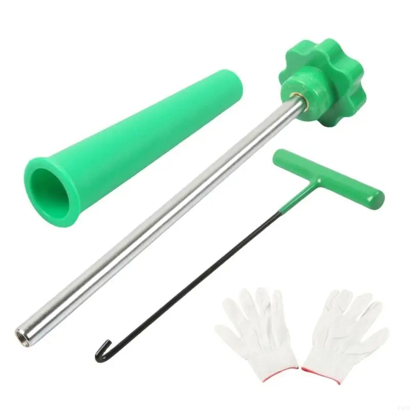 F1CF Tire Valves Removal Tool Set With Anti Corrosion Brass Inserts And Ergonomic Handles For Easy Use