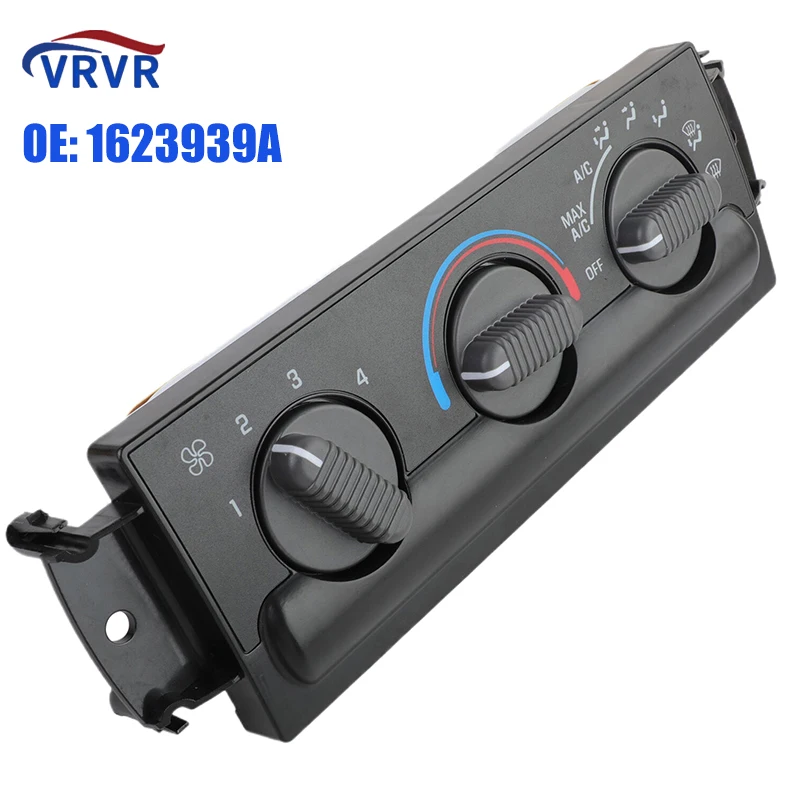 VRVR 1623939A Heater AC Air Condition Climate Control Switch 16250545 15098964  For 1998-2005 Chevy S-10 GMC Sonoma