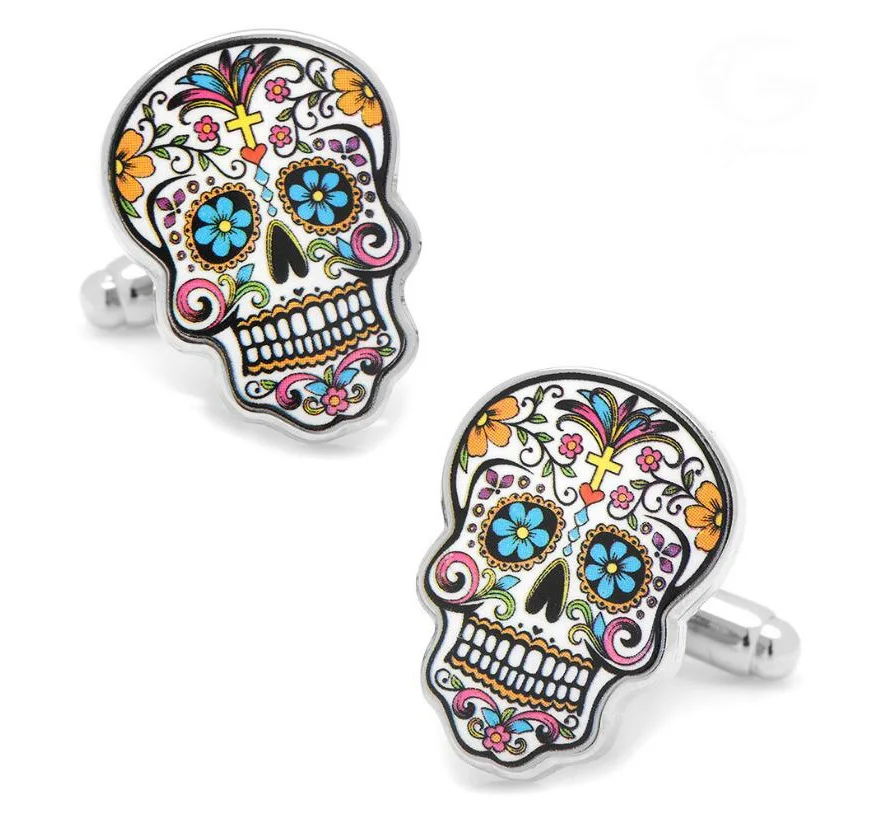 Skull Cufflinks 28 Vintage Skeleton Designs Men\'s Designer Cuff Links Wholesale&retail