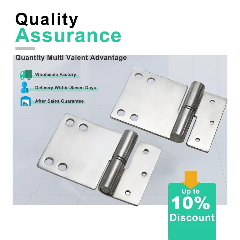 

Industrial Machinery Equipment Made Of 304 Stainless Steel With Asymmetric Perforated Upper And Lower Detachable Hinges