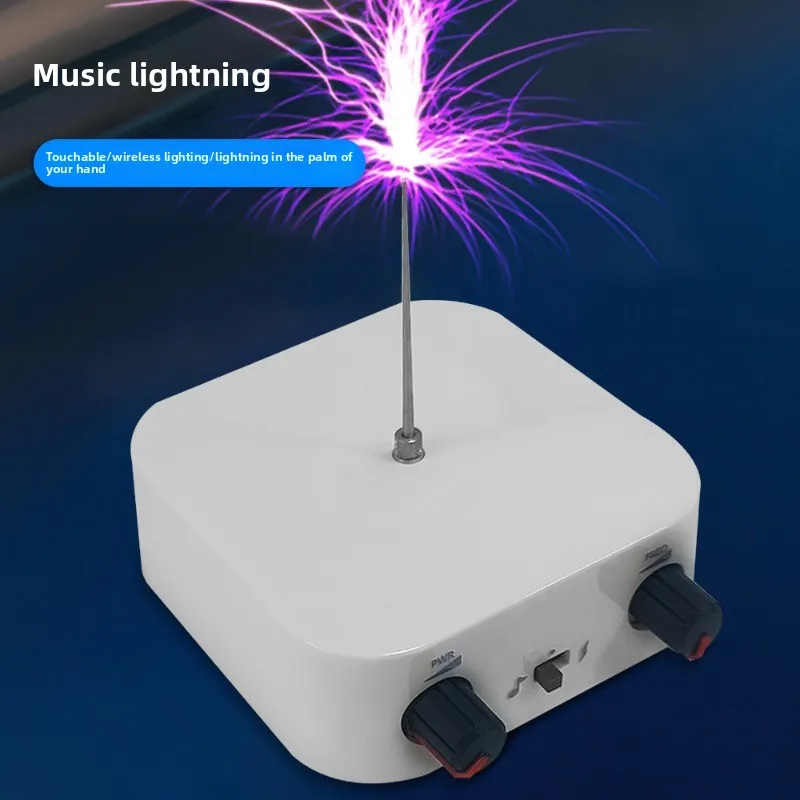 Cross-border Music, Coil Music Box, Artificial Lightning, Touch Audio Input Bluetooth Science Experiment