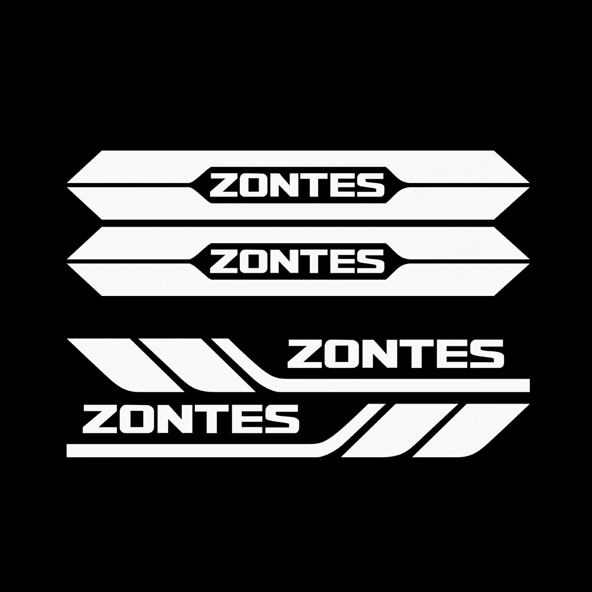 For Zontes 368G 703RR 703F Waterproof Vinyl Motorcycle Stickers, Decals for Moto Scooter Body Shock Absorber Lamp Eyebrow Decor