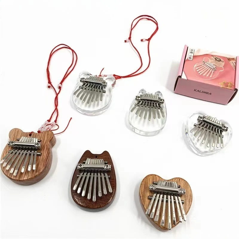 Octagonal Mini Thumb Harp, 8-tone Thumb Harp, Portable Musical Instrument, Thumb Harp, Kalimba, Finger Harp