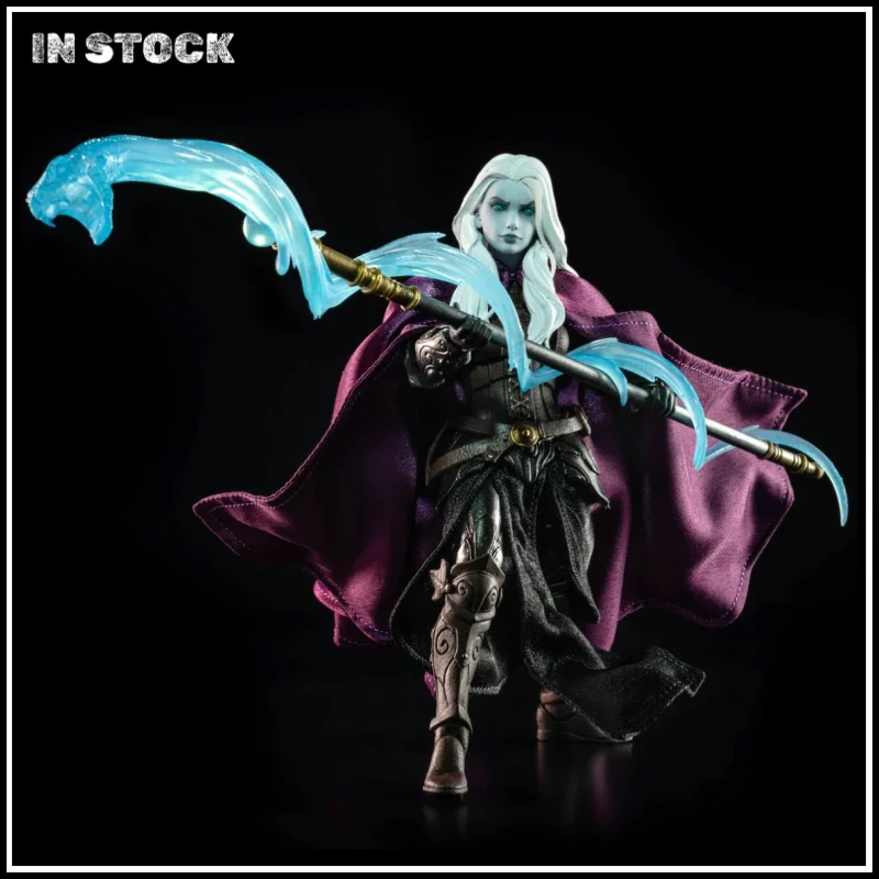 

1/12 Scale Glow in Dark Action Figure Skeleton Sorceress Necromancer Plague Goddess Mythic Legions Four Horsemen Collectible T