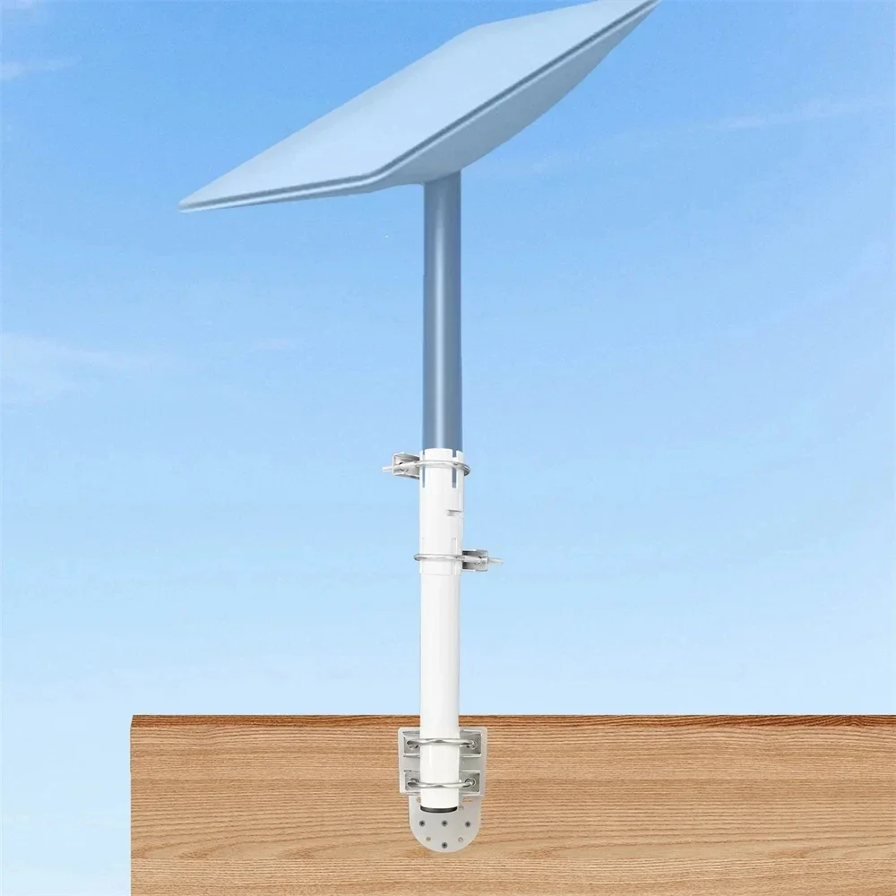 

Adjustable Starlink Antenna Bracket-Stainless Steel Heavy Duty Pivot Starlink Installation Kit, For Roof and Wall Installation