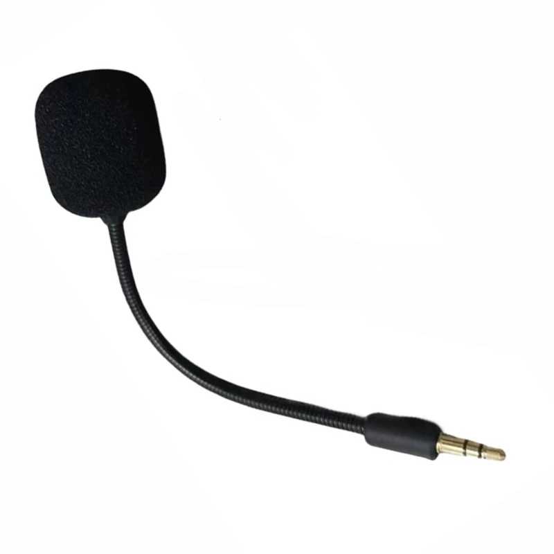 Detachable 3.5mm Boom Microphone for Razer BarracudaX Headset Mic Plug and Use Windproof Foam Boom Mic Noise Cancellation