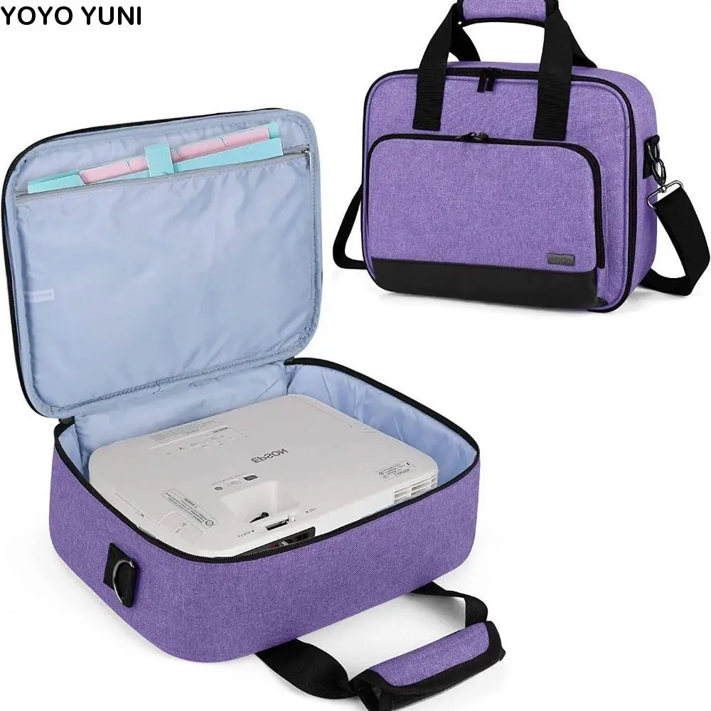 

Portable Projector Storage Bag Universal Wear-resistant Projector Carrying Bag with Handle Large Capacity Projector Protect Case