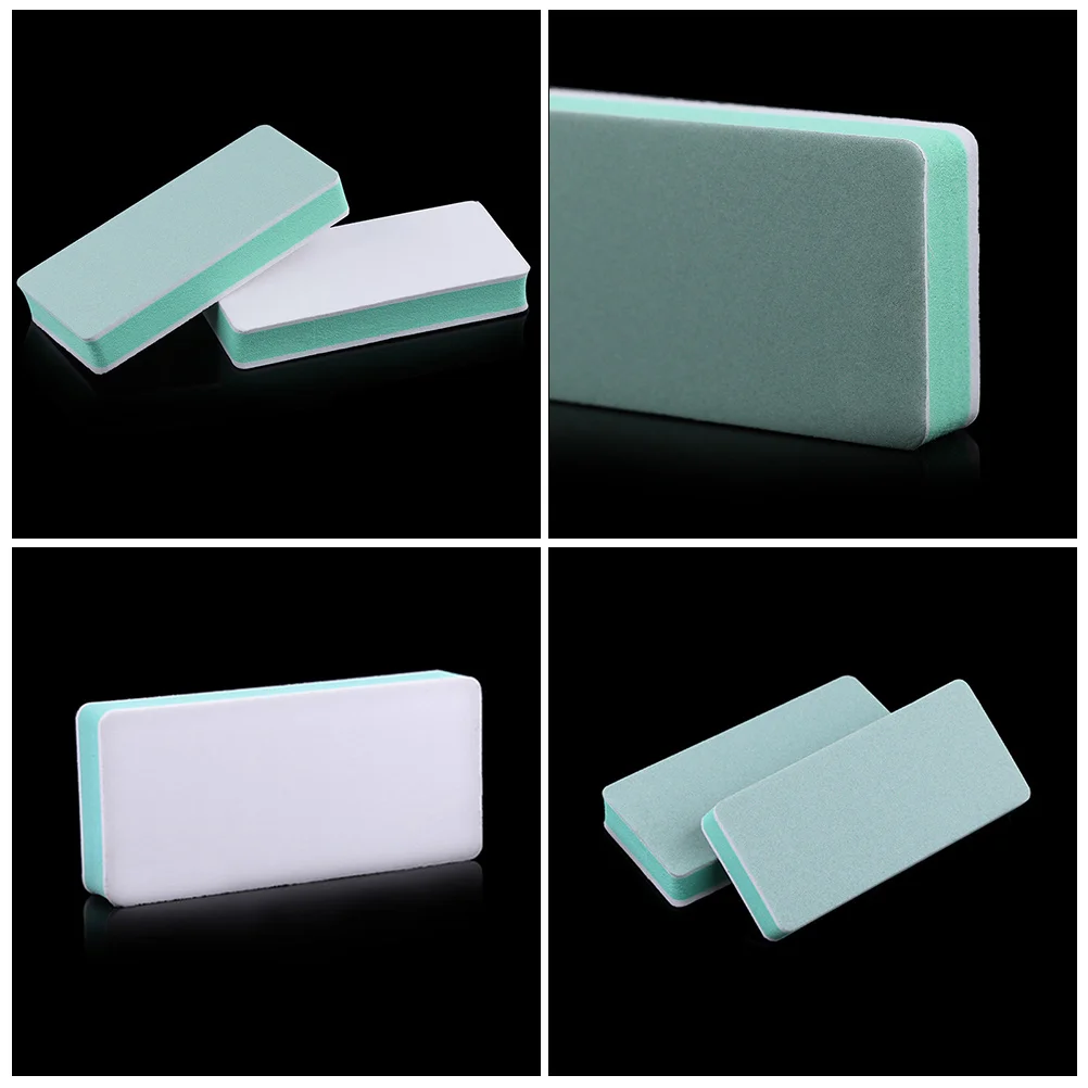 8 قطع من لوازم فن الأظافر المحمولة أداة تلميع لصنفرة السطح وإزالة طلاء الأظافر أدوات مانيكير كتلة تلميع الأظافر #2