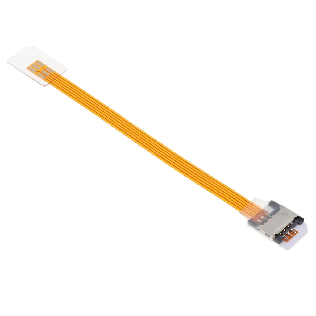 2y Telefoonkaart Adapter Extensie Data Verlies Switching Golden