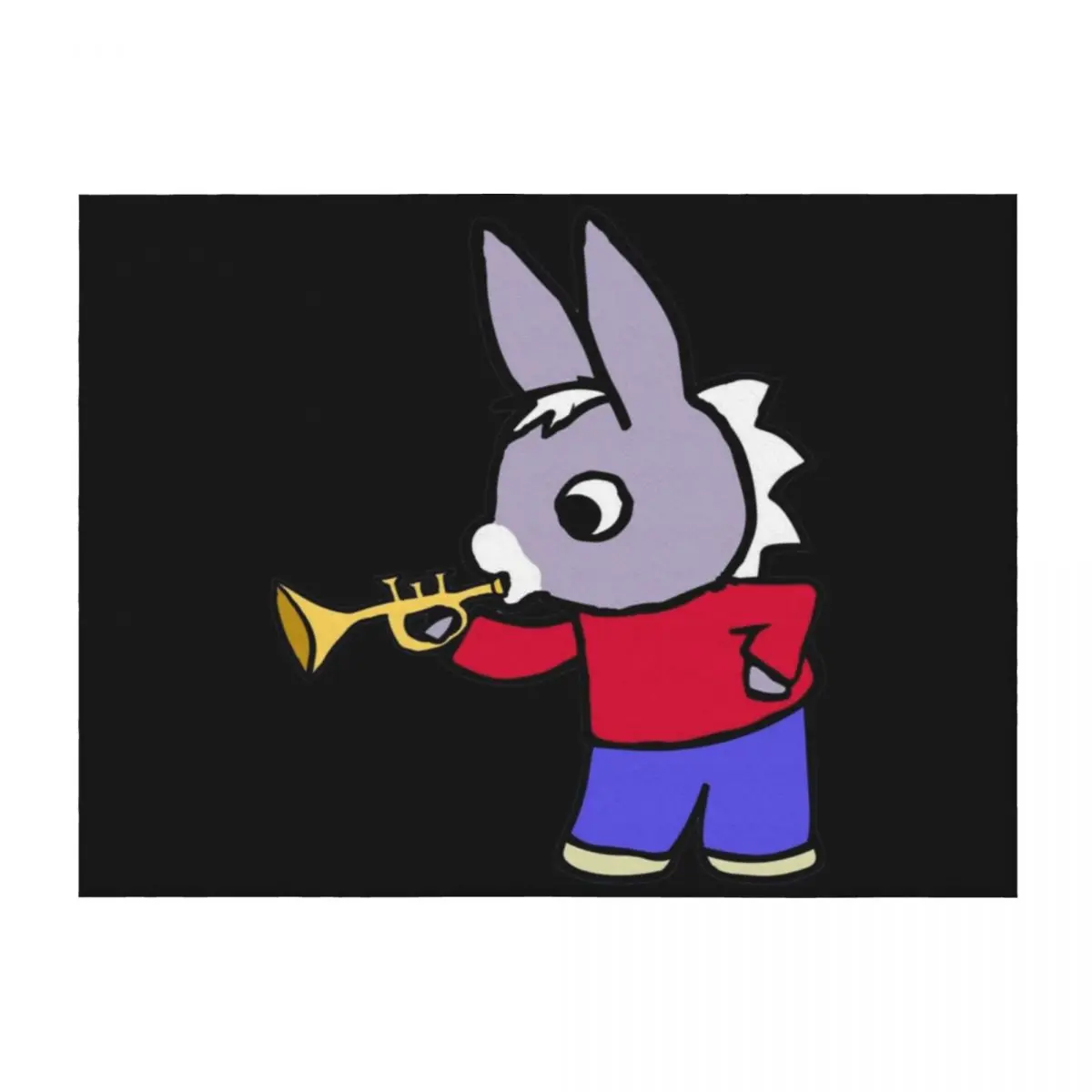 

l&x27;ane trotro Kids Throw Blanket funny gift Thins for babies Fashion Sofas Blankets