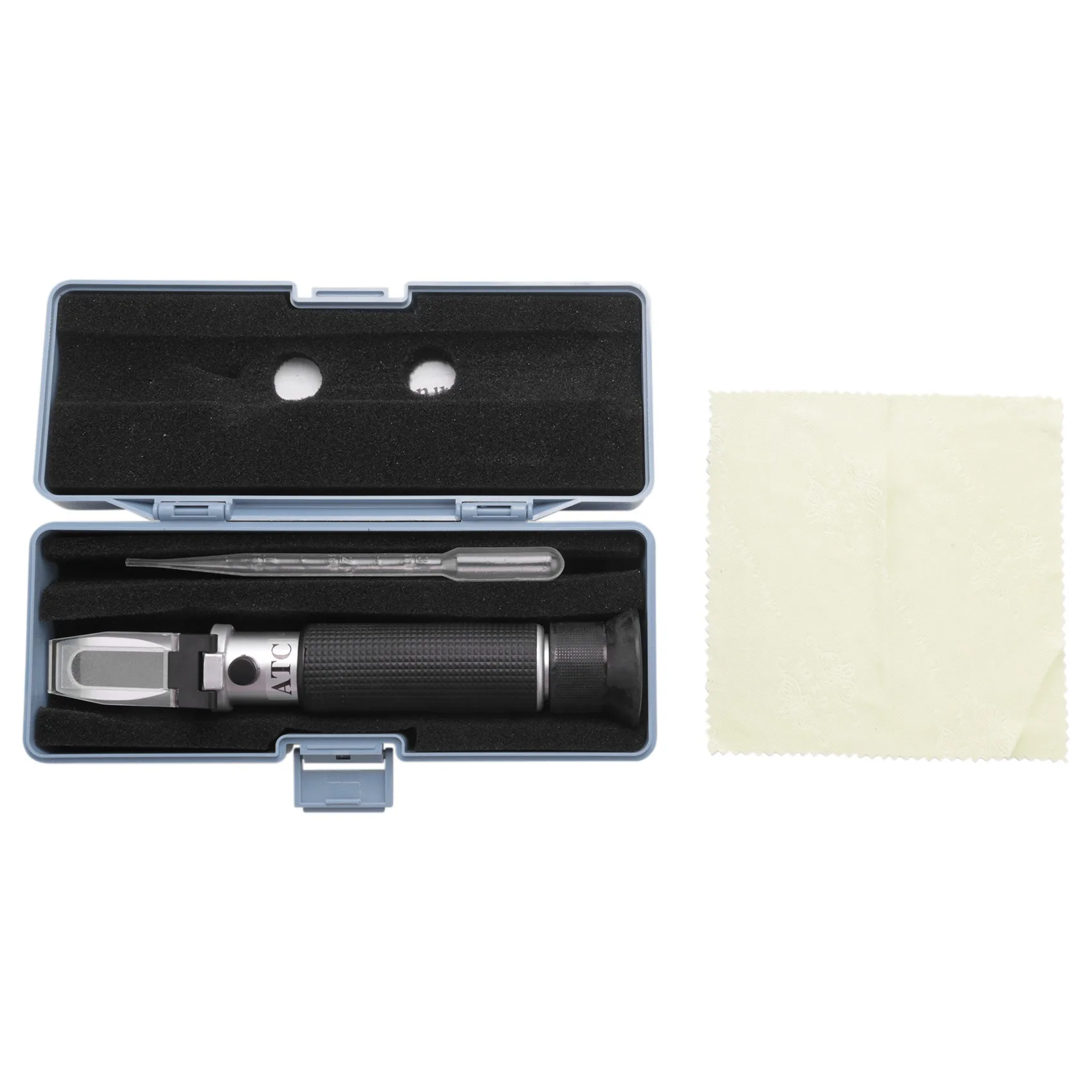 

CLCUV Salinity Refractometer For Seawater And Marine Fishkeeping Aquarium 0-100 Ppt With Automatic Temperature Compensation