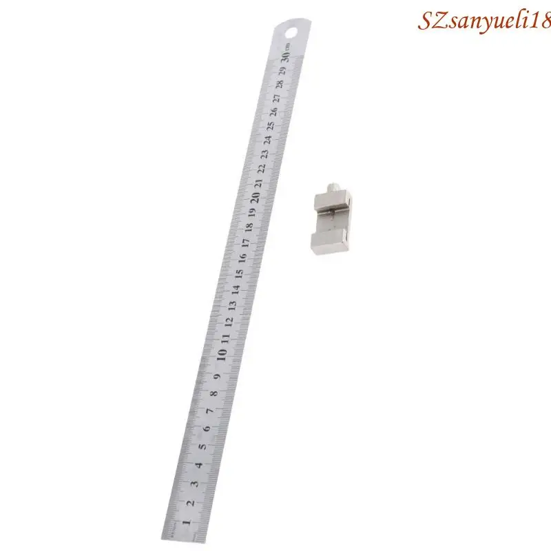

94PC Woodworking Ruler Slide Rule Woodworking Tools Adjustable Metal Marking Gauge Pocket Ruler Scribing Measuring Tools