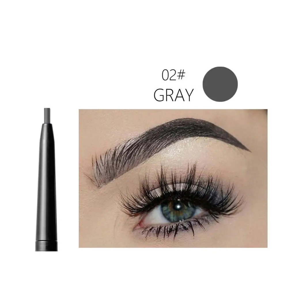 Eyebrow Pencil Dual Ended Professional Natural Brow Pen Natural Daily Look Draws