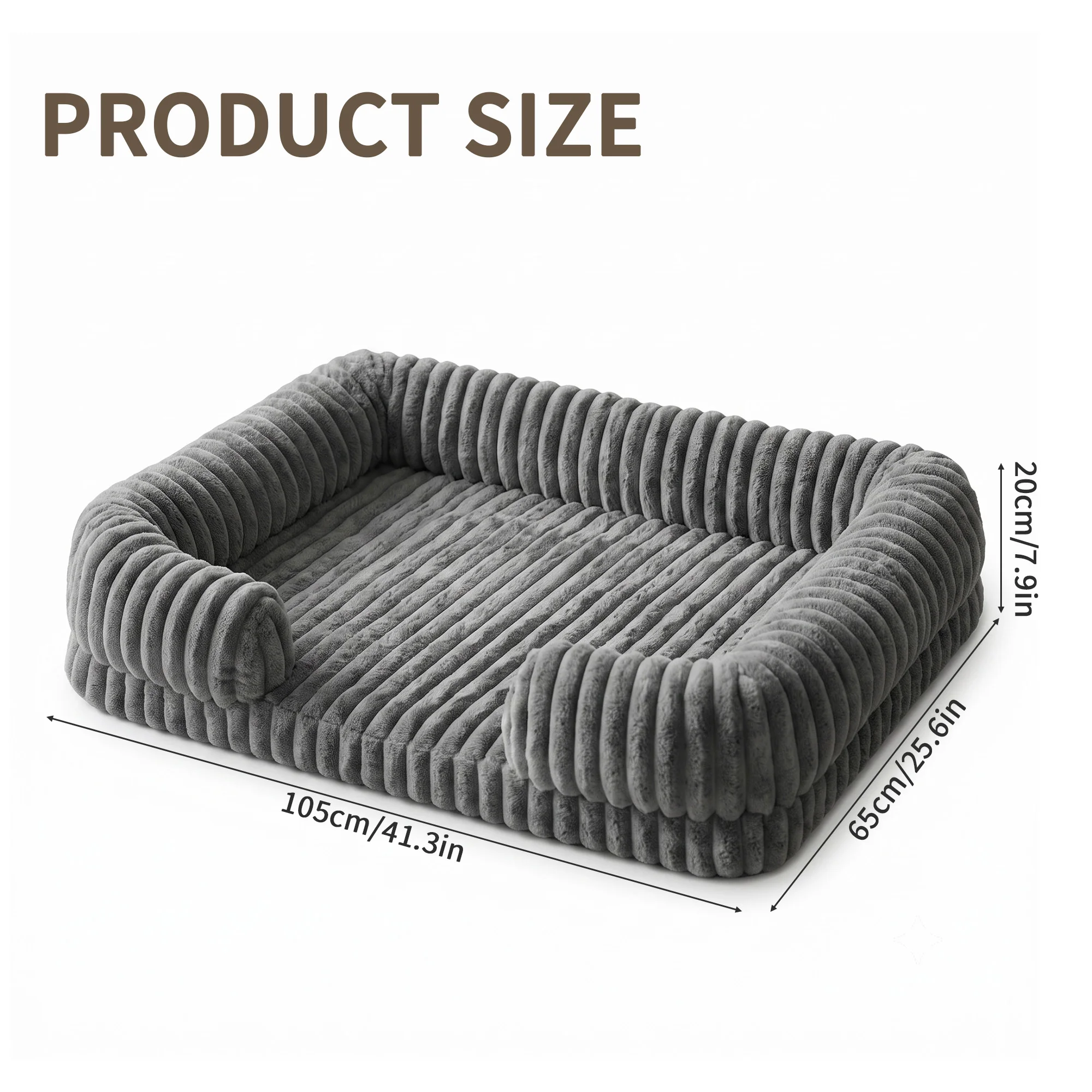 Cama ortopédica para perros co - Orthopedic Memory Foam Dog Bed Washable reseña y precio