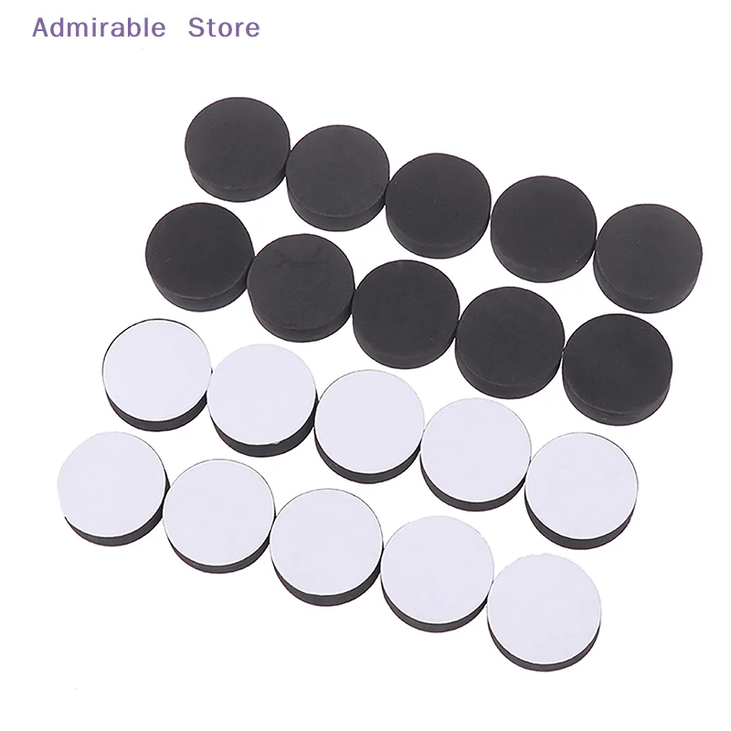 [W]20PCS Speaker Shock Absorbing Foot Mat Anti-slip Pad Self-adhesive EVA Desktop Speaker Foam Sponges Pad