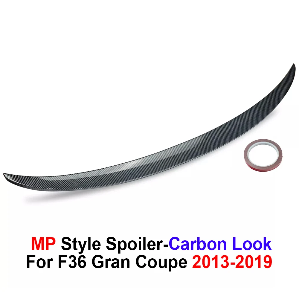 Kofferbak Spoiler Lip Diffuser Voor BMW F36 Gran Coupe 13-19 Accessoires M4/PSM/MP Stijl Auto Exterieur Spoiler Onderdelen Auto Vleugels
