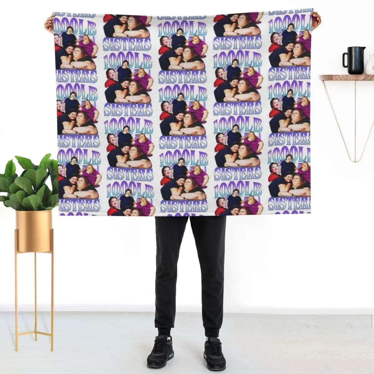 1000LB Sisters Throw Blanket warm winter valentine gift ideas Baby for babies Sofa Throw Extra Large Throw Blankets
