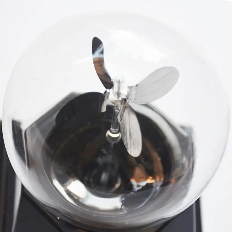 652F Energia światła słonecznego Wirujące łopatki Dozymetr promieniowania Przezroczysty radiometr energii słonecznej Szklany