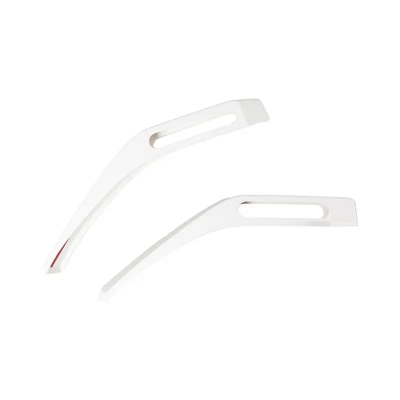 

AU16-Car Hood Trail Sight Cover Decoration Hood Hinge Cover Trim For Ford Bronco 2021-2024 Exterior Accessories White