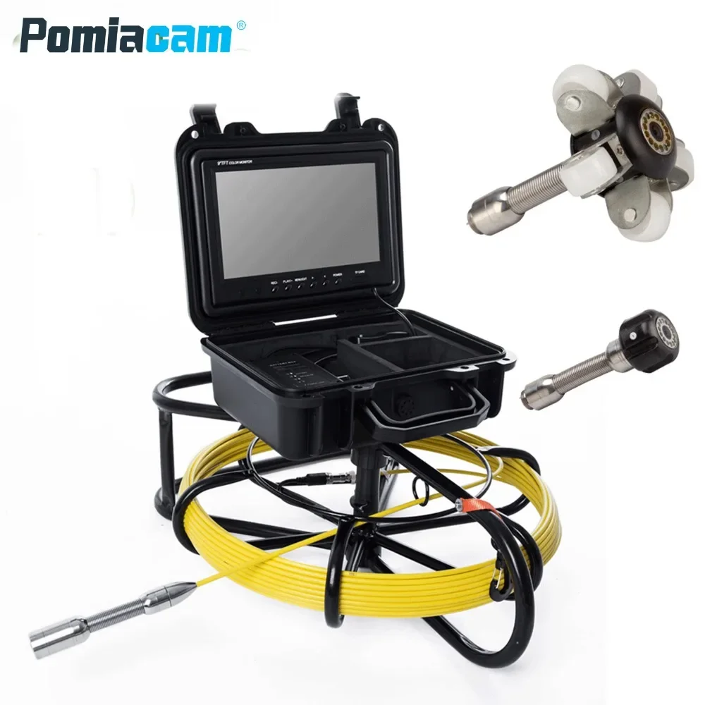 

WP9600A 50M PIPEline Drain Sewer Inspection support video recording 1200TVL Camera sewer pipe video Inspection Camera system