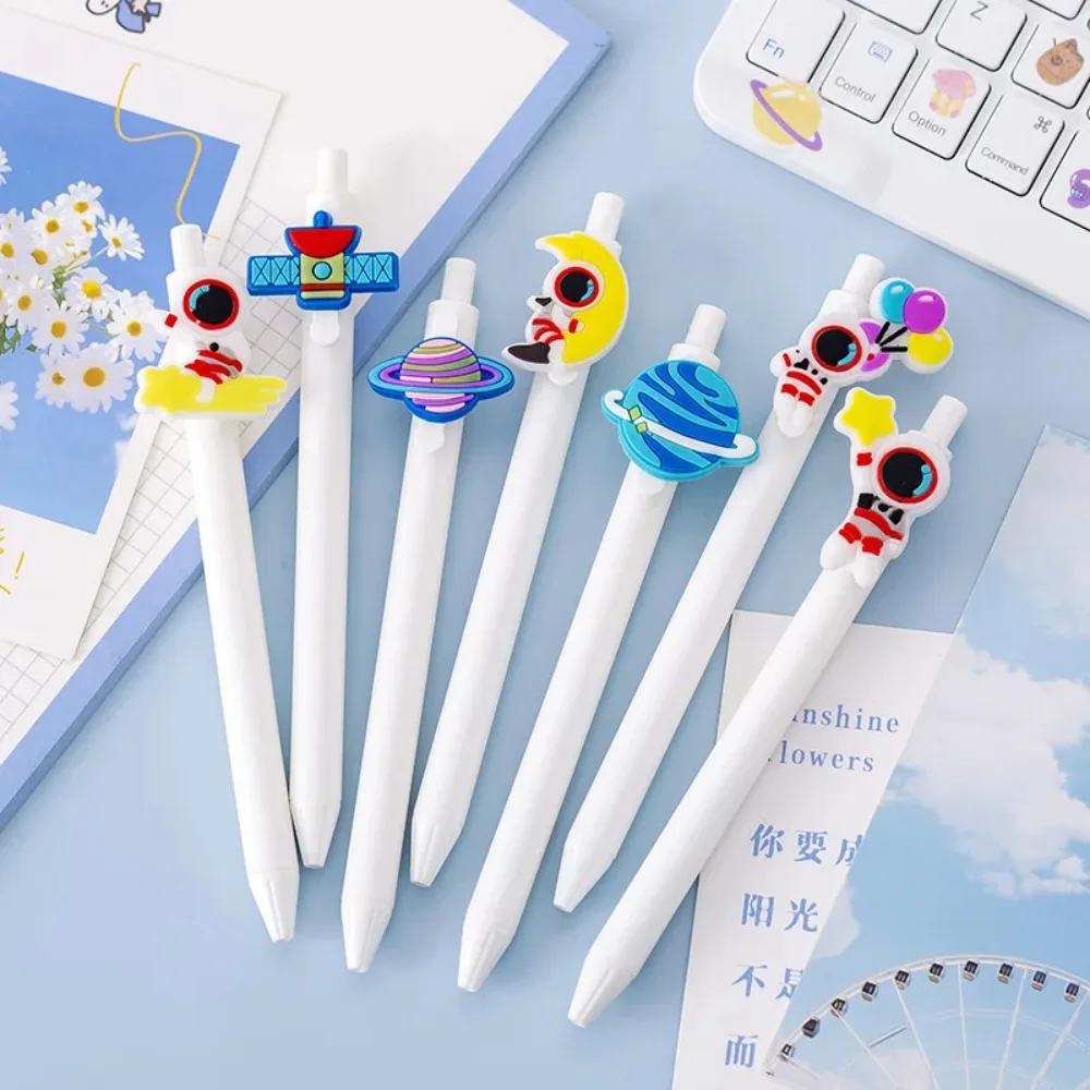 Ellen Brook 1 PCS Kawaii Cute Planet Astronaut Gel Pen School Office Supply Stationery Creative Sweet Press Lovely Cartoon Pens