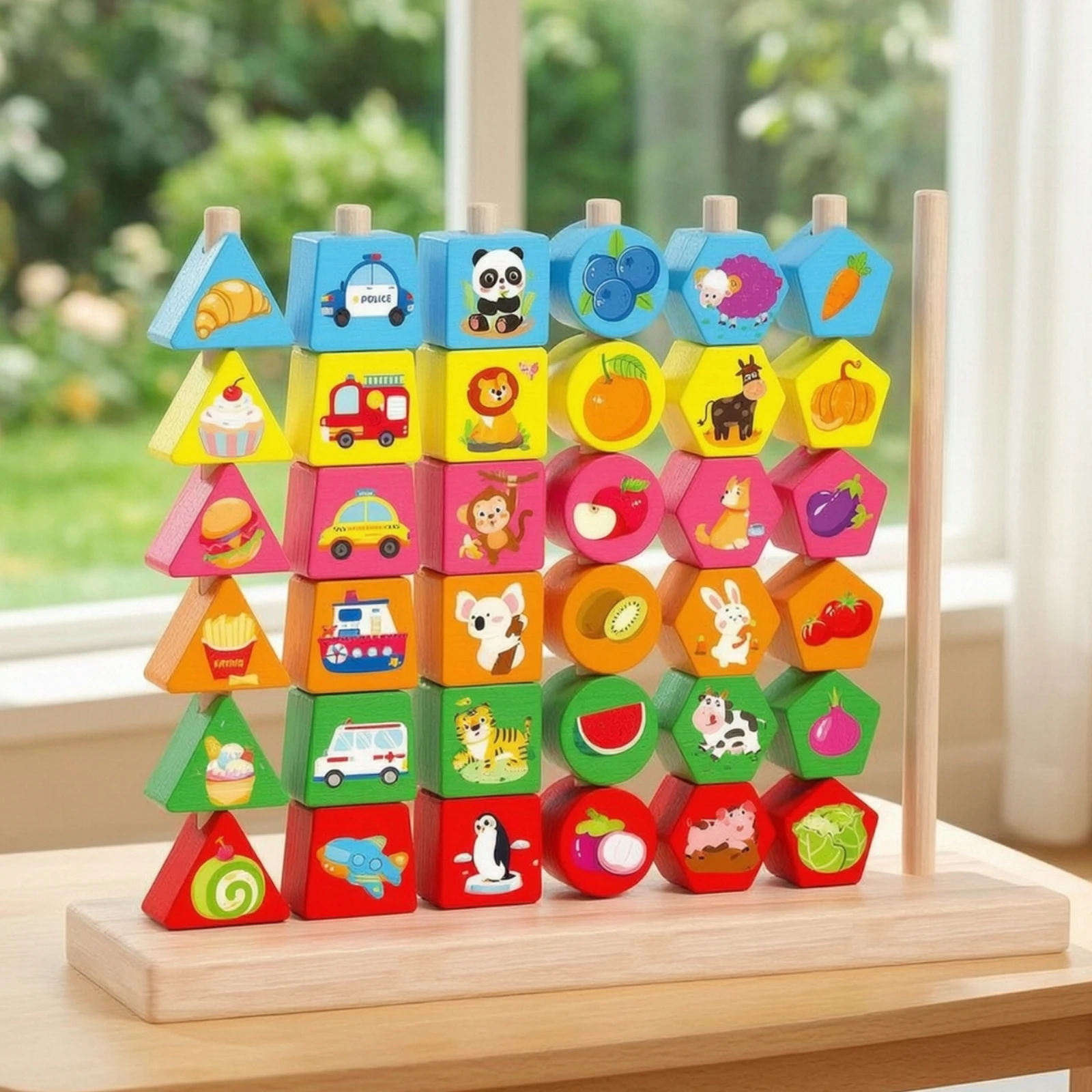 Board Game Sequence - Jeu de perles en bois avec