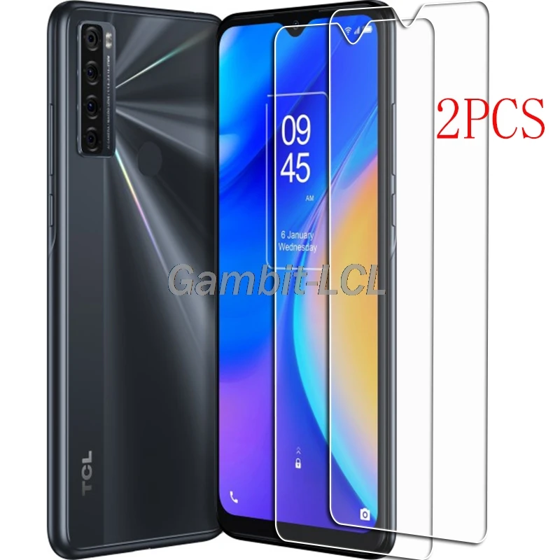 Dla TCL 20 SE hartowane szkło ochronne na TCL20 20SE TCL20SE 6.82 cal Screen Protector telefon pokrywa Film