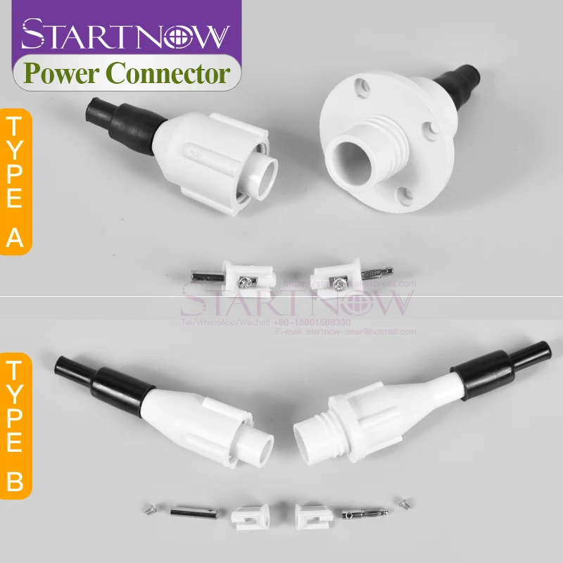 Startnow Laser Catu Daya Konektor Kawat Adaptor Soket Steker Tegangan Tinggi untuk CO2 Laser Tabung Pemotong Bagian Mesin Ukiran