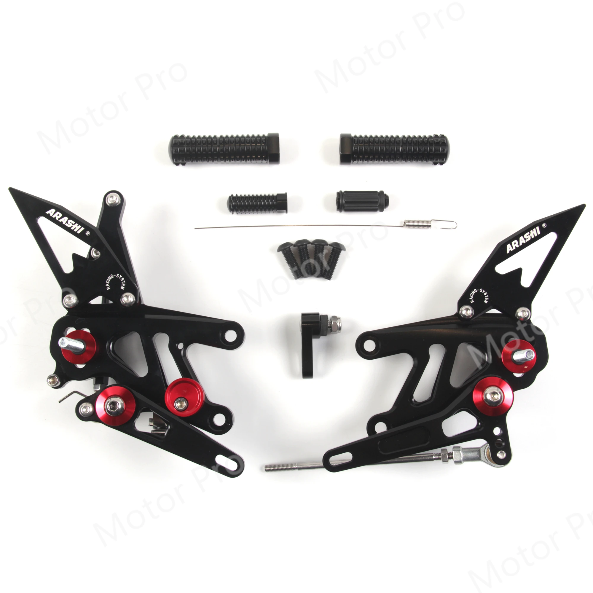 لأبريليا RSV4 2021 2020 2019 2018 2017 مصنع APRC ABS SBK SE 2013 2014 2015 2016 قابل للتعديل GP التحول سباق مساند القدمين الوتد #4