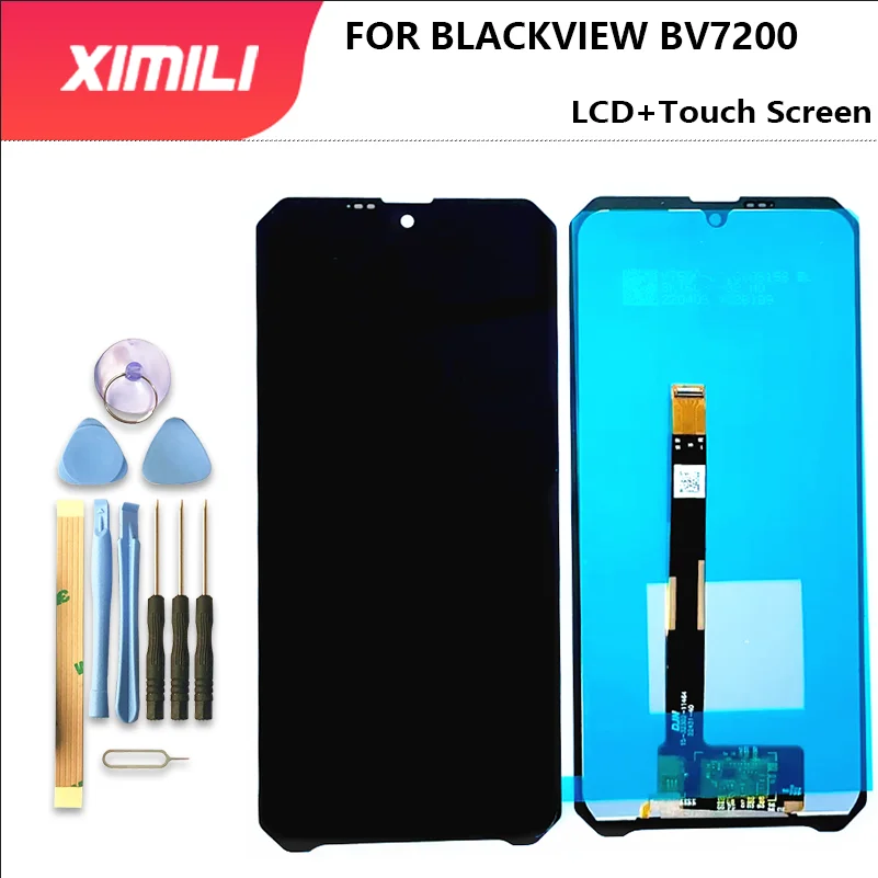 

6.1 Inch Original New For Blackview BV7200 Touch Screen + 1560x720 LCD Display Digitizer Assembly