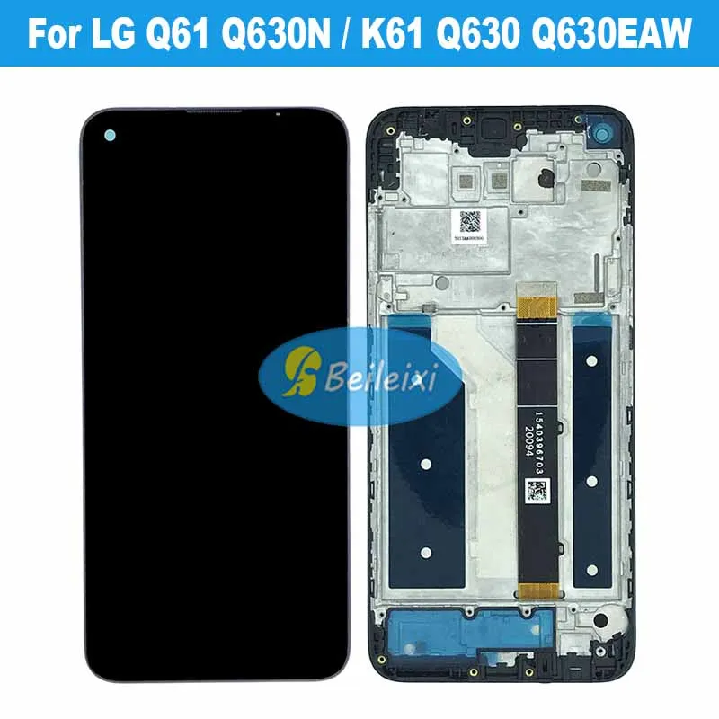 For LG K61 Q630 Q630EAW Q630BAW Q630UM Q630HA LCD Display Touch Screen Digitizer Assembly For Q61 Q630N LCD Replacement Parts