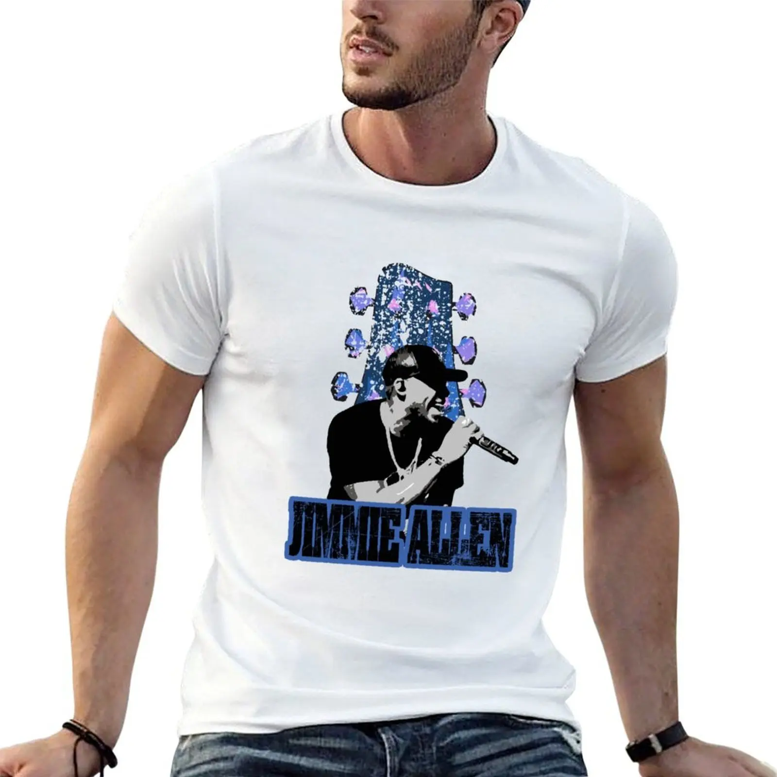 jimmie allen Musicjimmie allen 2022 art T-Shirt black cotton t-shirt plain for man package t shirt man cotton T-Shirt