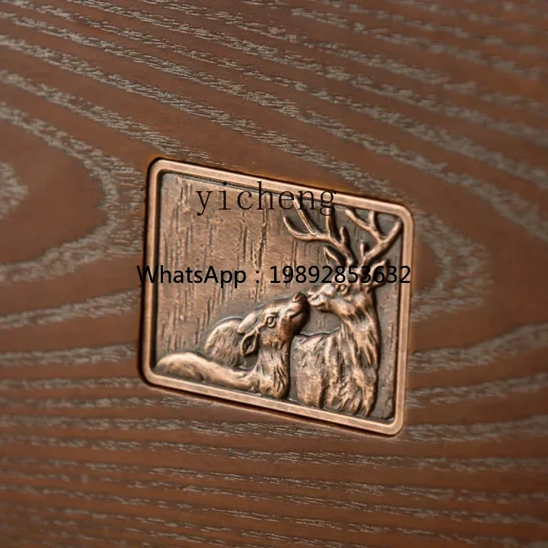 household sewing box embroidery hand sewing tool set needle and thread storage box solid wood dowry wedding gift