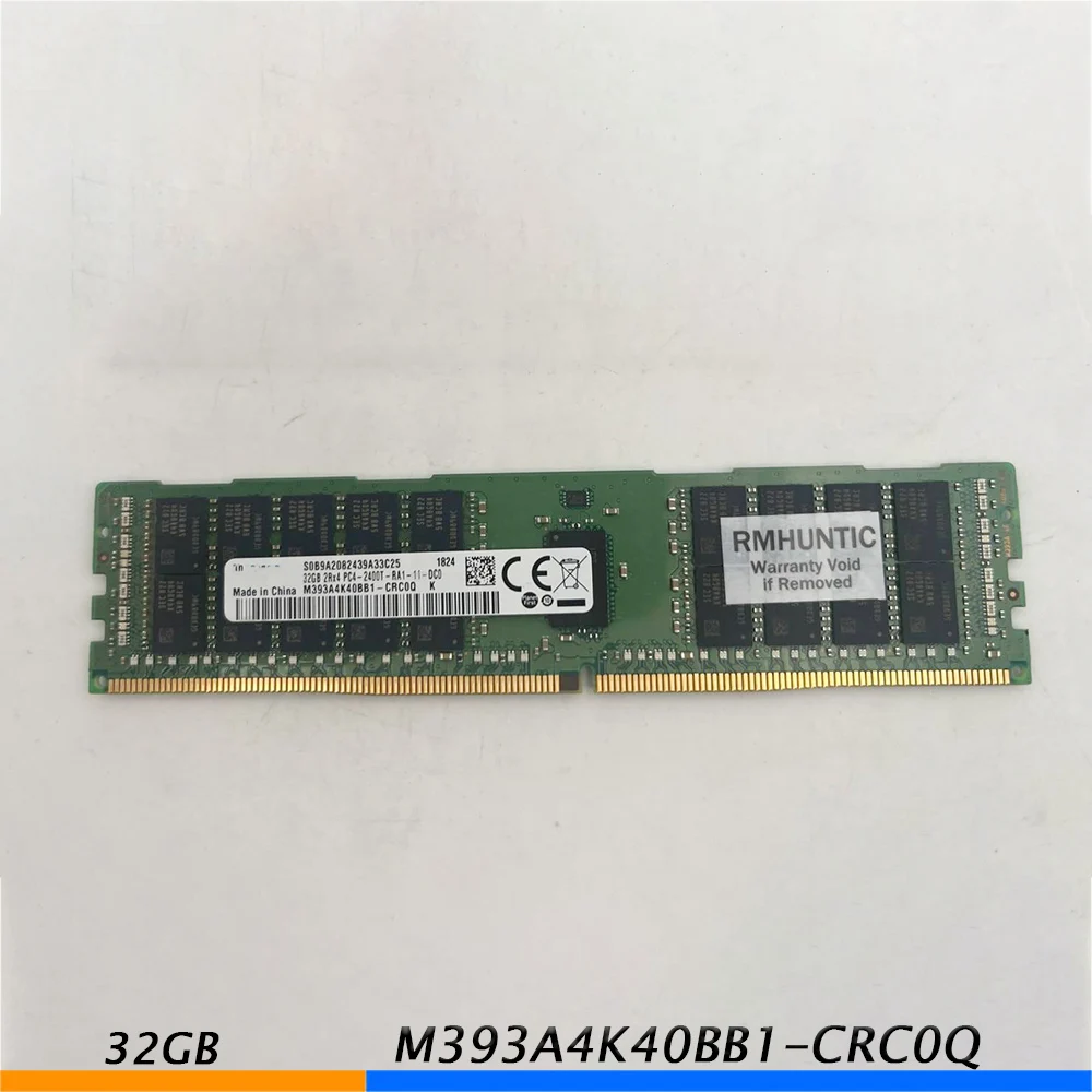 

1 шт. для Samsung 32 ГБ, 2RX4, DDR4, PC4-2400T-RA1-11-DC0, Серверная память