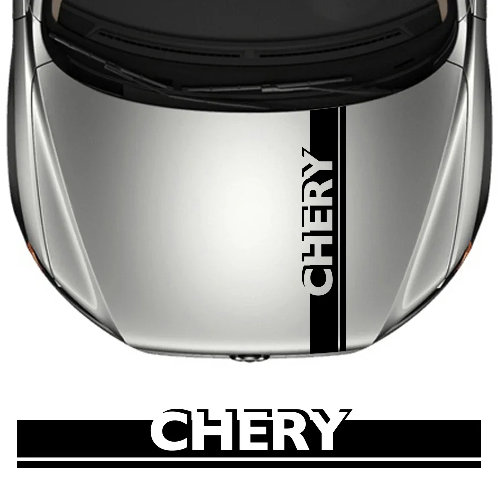 

Vinyl Decals Car Bonnet Stripes Hood Sticker for CHERY Fulwin A8 T9 OMODA ARRIZO 5 TIGGO 3 4 5 7 PRO 8 PLUS Tuning Accessories