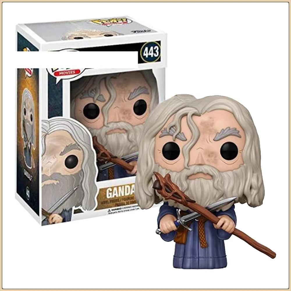 

Funko POP The Lord of The Rings Action Toy Figures Popular Movie Characters Gandalf Limited Periphery Model Children Love Gifts