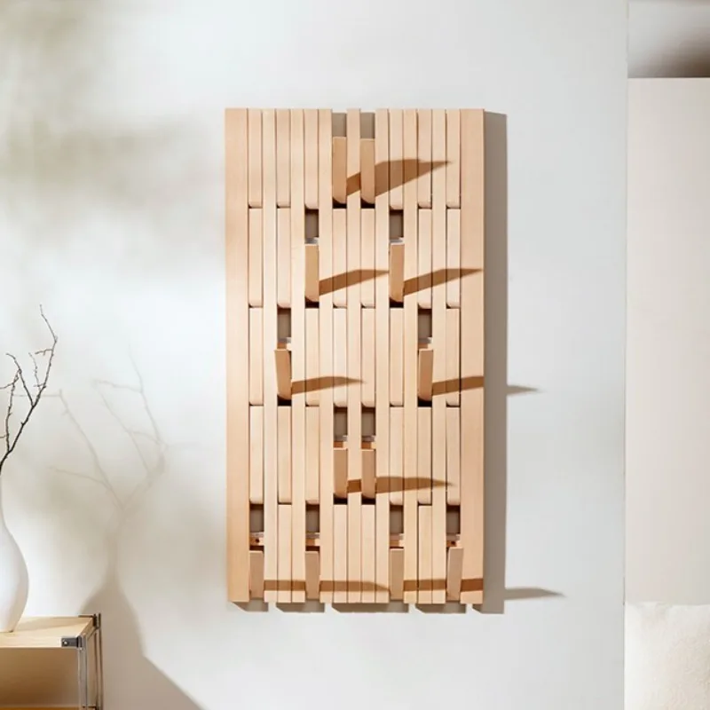 Nordic Wooden Clothes Hooks Luxury Simplicity Decoration Wall Hook Living Room Entrance Durable Coat Hooks Home Decorations
