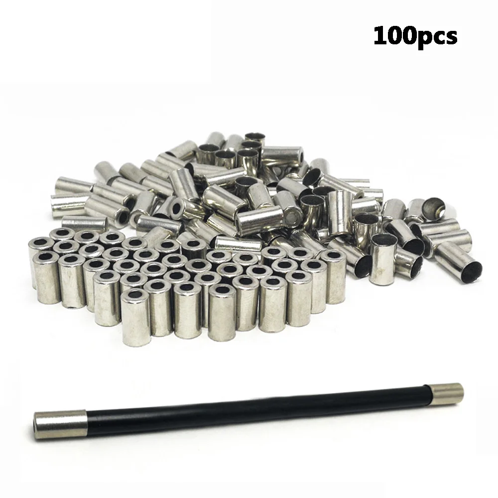 

Silver Metal Shifter Riding Parts Bicycle Mountain Bike Cable Caps Cycling Accessories Cord End Covers Brake Line Cap