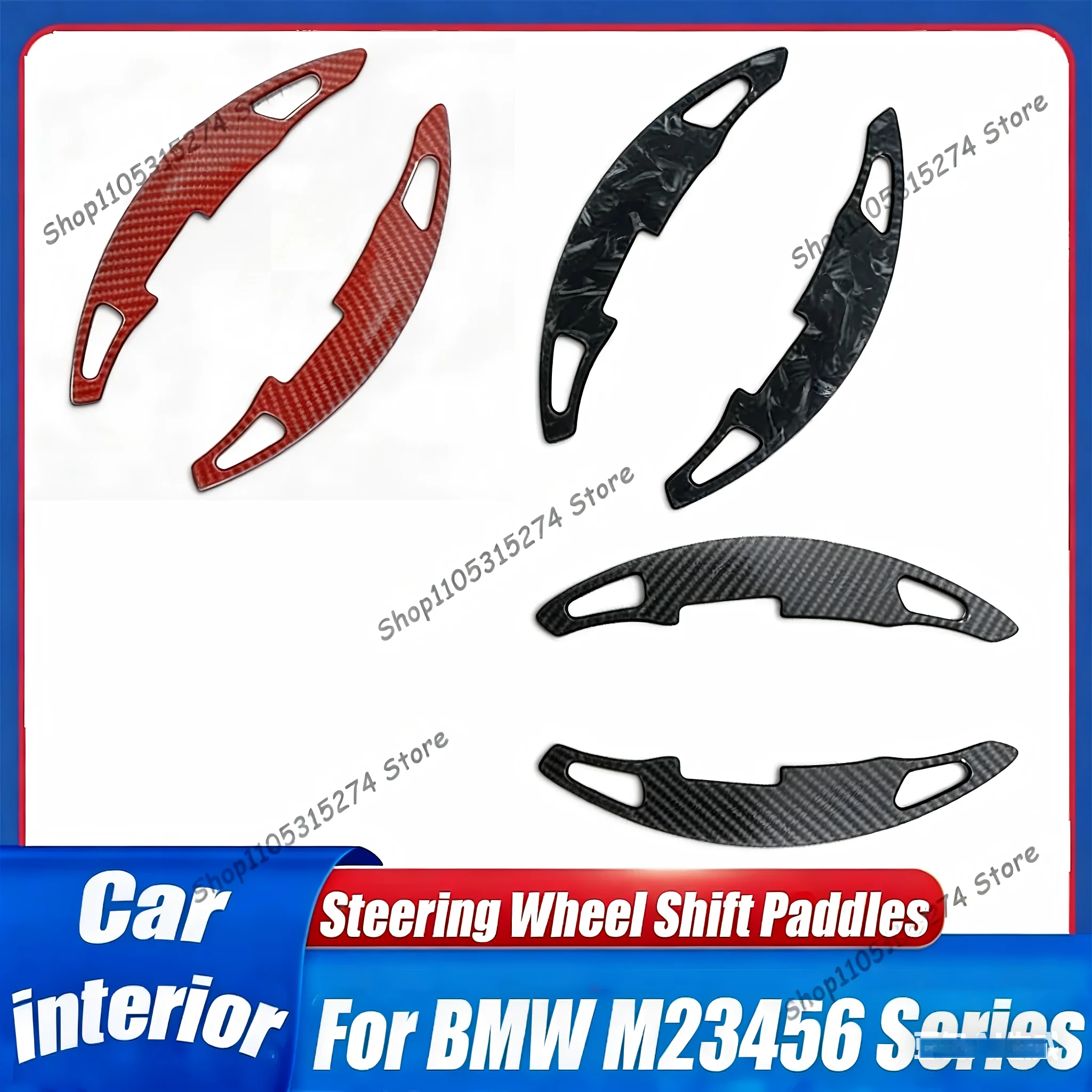 

Steering wheel shift paddles for BMW M23456 series In-car throttle car steering wheel accessories