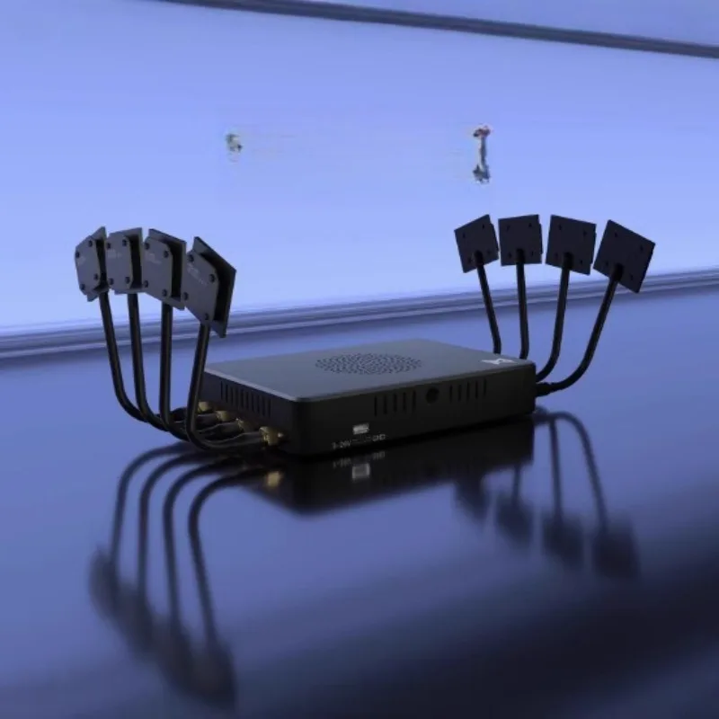 

Long-range enhanced signal high-resolution video transmission repeater